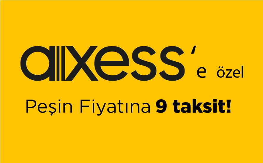 Axess'e özel Peşin fiyatına 9 Taksit